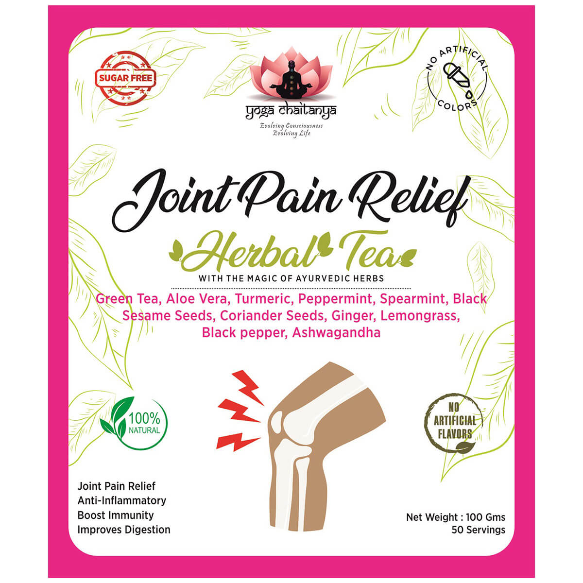 Joint Pain Relief Herbal Tea