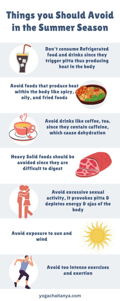 Things you should Avoid in the Summer Season Beat the Summer Heat with 7 Ultimate Techniques Things you should Avoid in the Summer Season