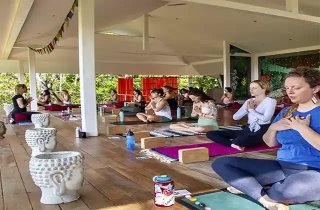 Hybrid yoga teacher training at School Yoga Institute with online modules and Costa Rica immersion